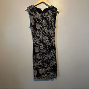 Anthropologie LeifsDottir Black Motif Dress